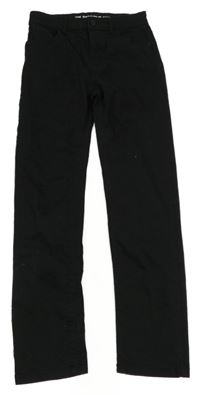 Černé straight fit rifle Denim Co.