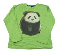 Zelené triko s pandou Jako-o