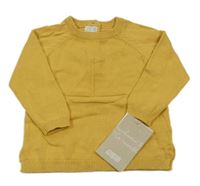 Nové - Hořčicový svetr s loďkou Mamas&Papas