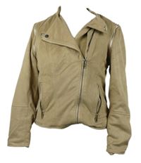 Dámský béžový semišový crop křivák River Island 