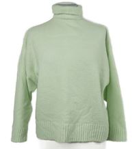 Dámský světlemátový svetrový rolák 