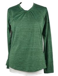 Dámské zelené melírované sportovní triko Moorhead 