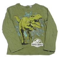 Khaki triko s dinem H&M