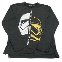 Antracitové triko se Star Wars 