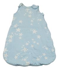 Světlemodrý zateplený spací pytel s hvězdičkami Next