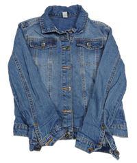 Modrá riflová bunda TU