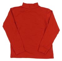 Červené thermo triko se stojáčkem