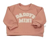 Růžová mikina s nápisem Shein