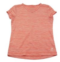 Růžové melírované sportovní tričko 