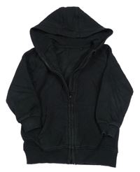 Černá propínací mikina s kapucí George