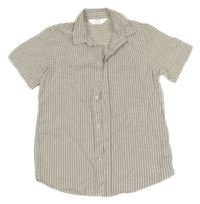 Bílo-béžová pruhovaná košile H&M
