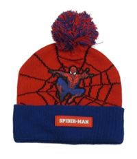 Červeno-modrá čepice - Spiderman