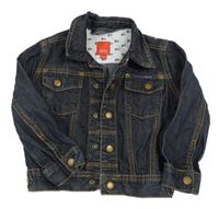 Tmavomodrá riflová bunda Esprit