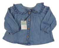 Nové - Modrá riflová halenka Primark