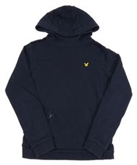 Tmavomodrá mikina s kapucí Lyle&Scott
