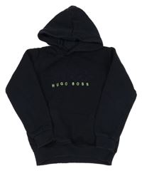 Tmavomodrá mikina s kapucí  Hugo Boss