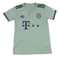 Mátové fotbalové tričko s logem - FC Bayern Mnichov Adidas