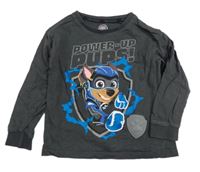 Tmavošedé triko s Paw Patrol Primark