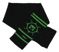 Černá pletená šála Minecraft Primark