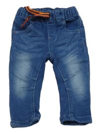 Modré teplákové rifle Ergee 