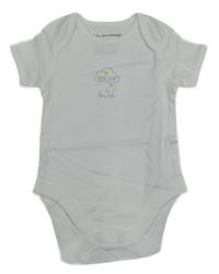 Bílé body s mráčkem George 