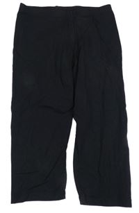 Černé capri legíny Decathlon