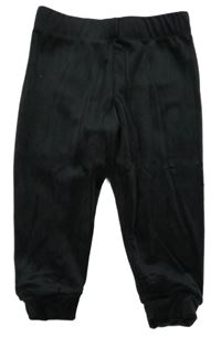 Černé sametové kalhoty Lupilu