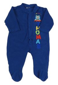 Safírový fleecový overal s Thomasem 