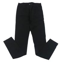 Černé teplákové legíny 