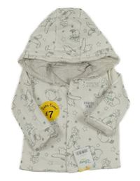 Nové - bílý zateplený oboustranný kabátek s Dumbem a kapucí George