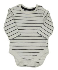 Bílo-černé pruhované body George