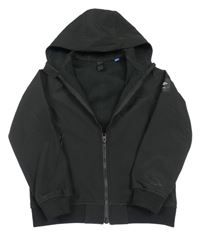 Černý softshellový bomber s kapucí JACK&JONES