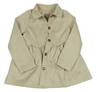 Béžový šusťákový jarní kabát Tahari