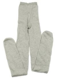 Světlešedé melírované punčocháče Primark