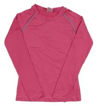 Tmavorůžové spodní funkční triko Crane