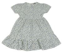 Smetanové květované šaty C&A