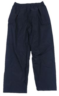 Tmavomodré šusťákové voděodolné kalhoty Peter Storm