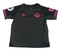 Tmavošedý fotbalový dres s logem Umbro