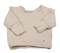 Světlerůžová mikina s volánky Primark