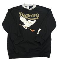 Černá lehká mikina se sovou - Harry Potter C&A