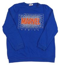 Safírová mikina s Marvel 
