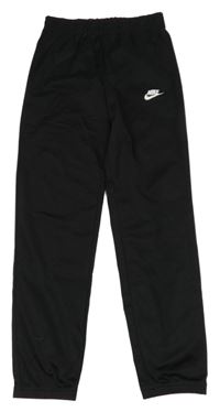Černé sportovní tepláky s logem Nike