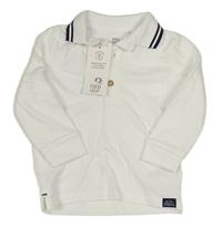 Bílé polo triko F&F