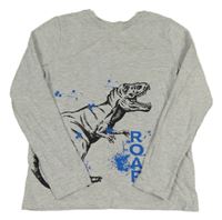 Světlešedé triko s dinem Nutmeg