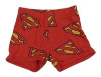 Červené pyžamové kraťasy - Superman H&M