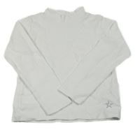 Bílé triko s hvězdou 