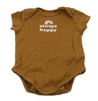 Hnědé body s nápisem C&A