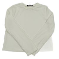 Bílé žebrované crop triko Primark