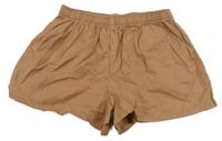 Hnědé lehké kraťasy H&M