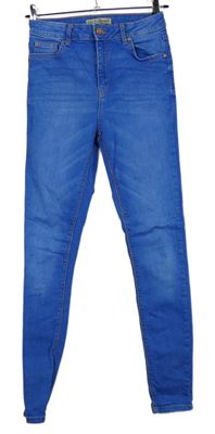 Dámské modré skinny rifle Denim 